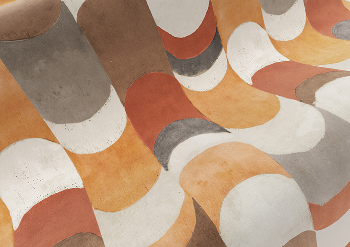 Castillo Velvet, Copper - Made to Measure Curtain - Image 4
